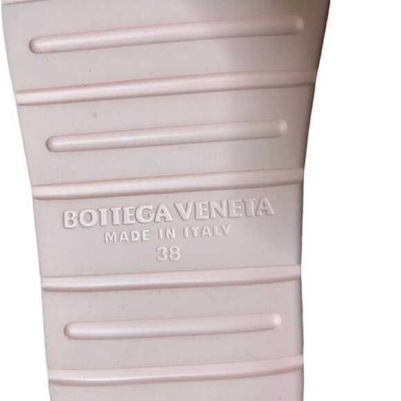 Bottega Veneta Women's Lace-Up Jelly Sandals Rubber Pink Size EU 38 - Picture 11 of 11